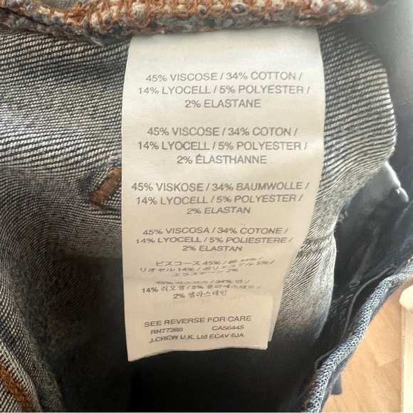 J.Crew The Lookout High-Rise Skinny Jeans – Size 26, Dark Wash - Picture 5 of 8